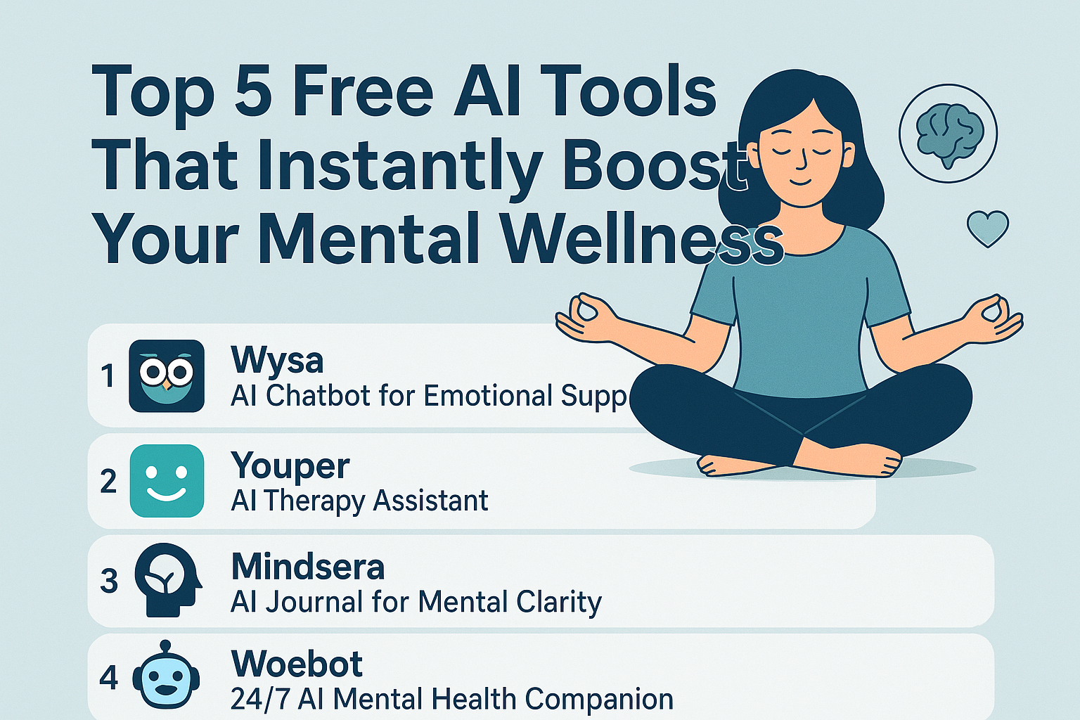 Top 5 Free AI Tools That Instantly Boost Your Mental Wellness