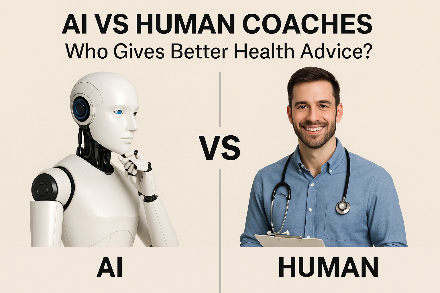 AI vs Human Coaches: Who Gives Better Health Advice?
