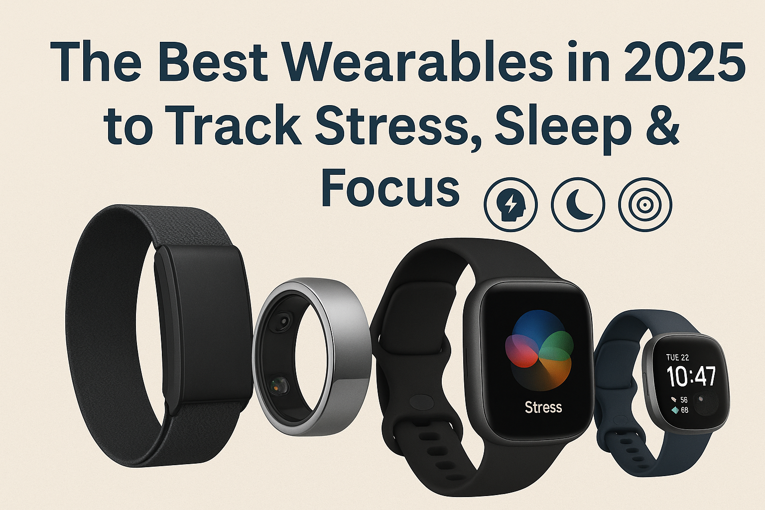 The Best Wearables in 2025 to Track Stress, Sleep & Focus