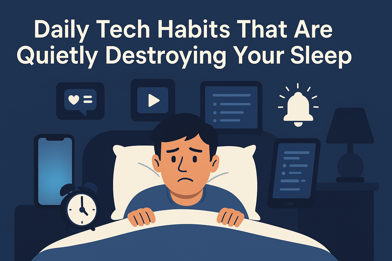 Daily Tech Habits That Are Quietly Destroying Your Sleep